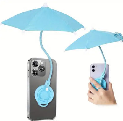 PhoneBrella – Der stylische Mini-Sonnenschirm für dein Handy